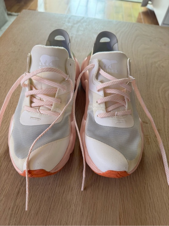 Sorel Shoes - Sorel Women's Athletic Sneakers in Pink and Orange